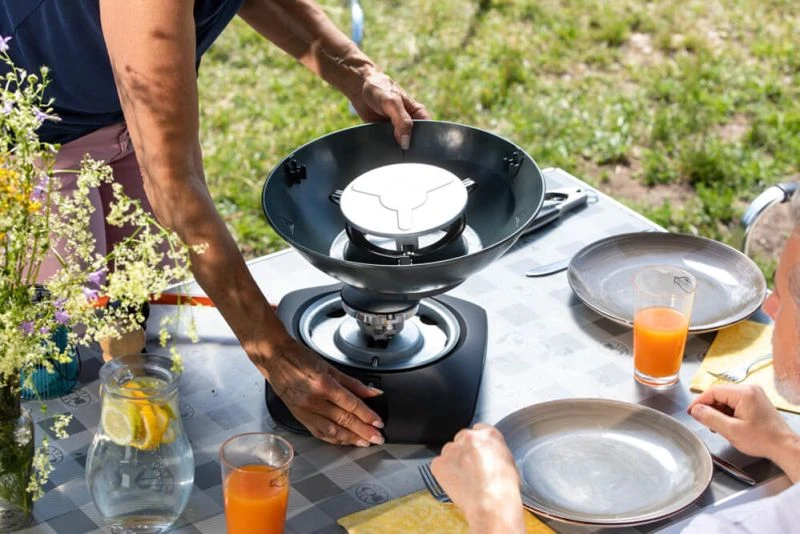 Campingaz 360 Grill Tabletop Gas BBQ & Stove - Iron Grey 5 Campingaz 360 Grill Tabletop Gas BBQ & Stove - Iron Grey - Image 3