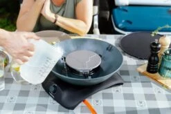 Campingaz 360 Grill Tabletop Gas BBQ & Stove - Iron Grey 13 Campingaz 360 Grill Tabletop Gas BBQ & Stove - Iron Grey -Kampa Camping Shop 360 grey image 4