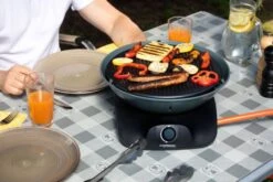 Campingaz 360 Grill Tabletop Gas BBQ & Stove - Iron Grey 14 Campingaz 360 Grill Tabletop Gas BBQ & Stove - Iron Grey -Kampa Camping Shop 360 grey image 5