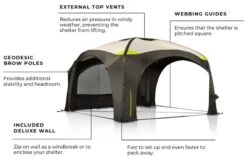 Zempire Aerobase 3 Pro V2 Shelter (+1 Wall) -Kampa Camping Shop aerobase 3 pro v2 image 2