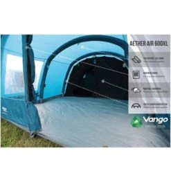 Vango Aether Air 600XL Airbeam Tent 2022 -Kampa Camping Shop aether air 600xl 5 1