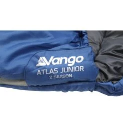 Vango Atlas Junior Sleeping Bag - Blue -Kampa Camping Shop atlas junior blue 2
