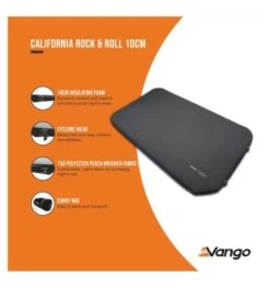 Vango California Mattress 10cm Rock And Roll -Kampa Camping Shop california rock roll 10cm 3