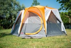 Coleman Octagon 8 Orange Tent 2023 -Kampa Camping Shop coleman octagon orange image 6