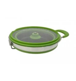 Vango Cuisine 1.5L Saucepan - Green -Kampa Camping Shop cuisine 15l non stick pot 6