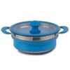 Kampa Collapsible Saucepan 1.5L - Blue -Kampa Camping Shop cw0090 1.5l web collapsible saucepan blue a 0