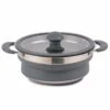 Kampa Collapsible Saucepan 1.5L - Grey -Kampa Camping Shop cw0096 web 1.5l collapsible saucepan grey a 0