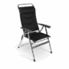 Dometic Quattro Milano Chair - Pro Black -Kampa Camping Shop dometic quattro chair black