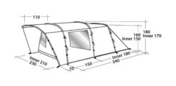 Easy Camp Palmdale 300 Tent -Kampa Camping Shop easy camp palmdale 300 dimensions image 1