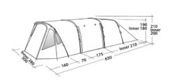 Easy Camp Palmdale 500 Lux Tent -Kampa Camping Shop easy camp palmdale 500 lux dimensions image 1