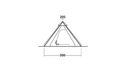 Easy Camp Bolide 400 Tipi Tent 2023 -Kampa Camping Shop easycamp bolide 400 drawing other5