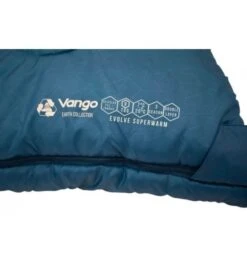 Vango Evolve Superwarm Sleeping Bag - Double -Kampa Camping Shop evolve double bag 34
