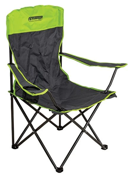 Quest Autograph Festival Pack Away Chair - Black & Green 3 Quest Autograph Festival Pack Away Chair - Black & Green