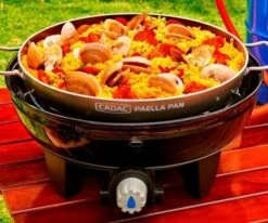 Cadac Grillo Chef 40 Paella Pan -Kampa Camping Shop grillo chef.paella pan