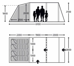 Front Page -Kampa Camping Shop hayling 4 air tc 2021 dimensions image
