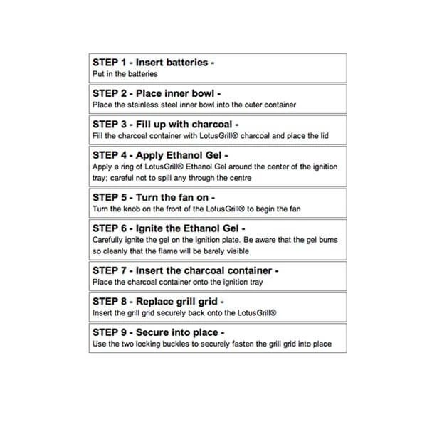 Lotus Grill Standard - Blue 5 Lotus Grill Standard - Blue - Image 3