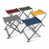 Kampa Camping Stools - Assorted Colours -Kampa Camping Shop kampa mixed colour stools