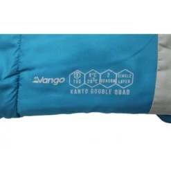 Vango Kanto Quad Sleeping Bag - Double -Kampa Camping Shop kanto quad double 2