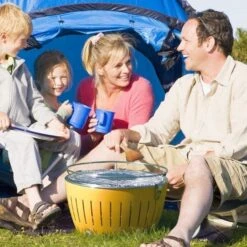 Lotus Grill Standard - Red -Kampa Camping Shop lotus grill lifestyle camping 1