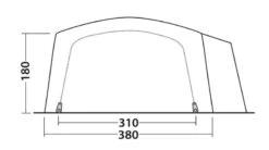 Outwell Montana 6PE Tent 2023 -Kampa Camping Shop montana 6pe dimensions 4