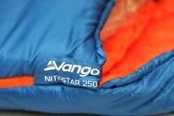 Vango Nitestar Alpha 250 Single Sleeping Bag - Classic Blue -Kampa Camping Shop nitestar alpha 250 classic blue image 3