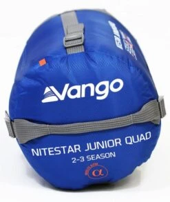 Vango Nitestar Alpha Junior Quad Single Sleeping Bag -Kampa Camping Shop nitestar alpha junior quad image 2