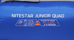 Vango Nitestar Alpha Junior Quad Single Sleeping Bag -Kampa Camping Shop nitestar alpha junior quad image 3