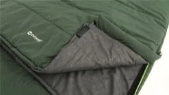 Outwell Contour Lux XL Green Sleeping Bag -Kampa Camping Shop outwell contour lux xl green sleeping bag 2