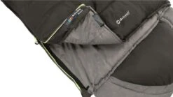 Outwell Contour Black Sleeping Bag -Kampa Camping Shop outwell contour midnight bklack 3