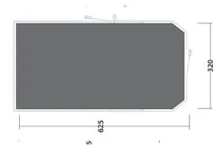 Outwell Stonehill 5 Air Footprint Lux -Kampa Camping Shop outwell footprint image stonehill 5 air