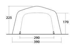 Outwell Forestville 6SA Tent 2023 -Kampa Camping Shop outwell forestville 6sa tent 2022 dimensions images 4