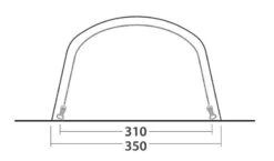Outwell Hayward Lake 5ATC Tent 2022 -Kampa Camping Shop outwell hayward lake 5atc dimensions image 4