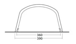 Outwell Hayward Lake 6ATC Tent 2022 -Kampa Camping Shop outwell hayward lake 6atc dimensions image 4