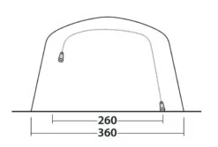 Outwell Jacksondale 5PA Tent 2023 -Kampa Camping Shop outwell jacksondale 5pa tent dimensions 4