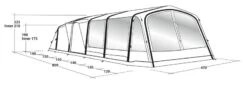 Outwell Knoxville 7SA Tent 2023 18 Outwell Knoxville 7SA Tent 2023 -Kampa Camping Shop outwell knoxville 7sa tent 111194 drawing perspective2