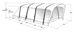 Outwell Springville 6SA Tent 2023 -Kampa Camping Shop outwell springville 6sa dimensions image 1