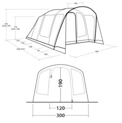 Outwell Sunhill 5 Air Tent 2024 19 Outwell Sunhill 5 Air Tent 2024 -Kampa Camping Shop outwell sunhill 5 air dimensions image 2