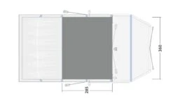 Outwell Wood Lake 6ATC Carpet 6 Outwell Wood Lake 6ATC Carpet -Kampa Camping Shop outwell wood lake 6atc carpet dimensions image