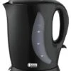 Quest Low Watt Kettle 1.7L - Black -Kampa Camping Shop quest 1.7 low wattage kettle black k0030 1