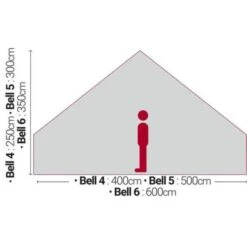 Quest Bell Tent 6m -Kampa Camping Shop quest bell tent 6m floorplan 1