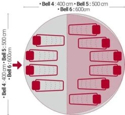 Quest Bell Tent 6m -Kampa Camping Shop quest bell tent 6m floorplan