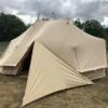 Quest Bell Tent Triangle Tarp / Side Panel -Kampa Camping Shop quest bell tent tarp 1