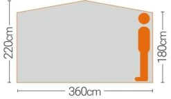 Quest Instant Screen House 6 -Kampa Camping Shop quest screen house 6 3