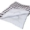 Quest 52oz Sleeping Bag - Grey Check 1 Quest 52oz Sleeping Bag - Grey Check -Kampa Camping Shop quest sleepingbag grey check c0042