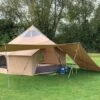 Quest Bell Tent Extra Large Tarp / Sun Canopy -Kampa Camping Shop quest x large tarp 1