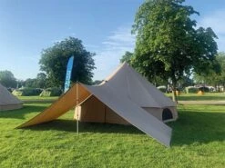 Quest Bell Tent Extra Large Tarp / Sun Canopy -Kampa Camping Shop quest x large tarp 3