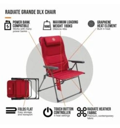 Vango Radiate Chair - Grande DLX -Kampa Camping Shop radiate grande dlx chair 3 1