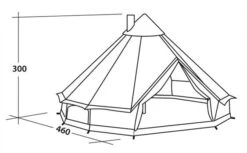 Robens Klondike Grande Tipi Tent 2023 -Kampa Camping Shop robens klondike grande 3