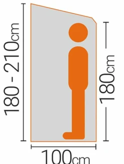 Quest Screen House Pro 4 & 6 Vehicle Connector -Kampa Camping Shop screen house connector fixed dimensions