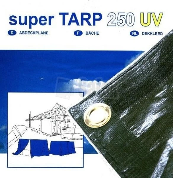 Super Tarp 6 X 6m Green 3 Super Tarp 6 X 6m Green